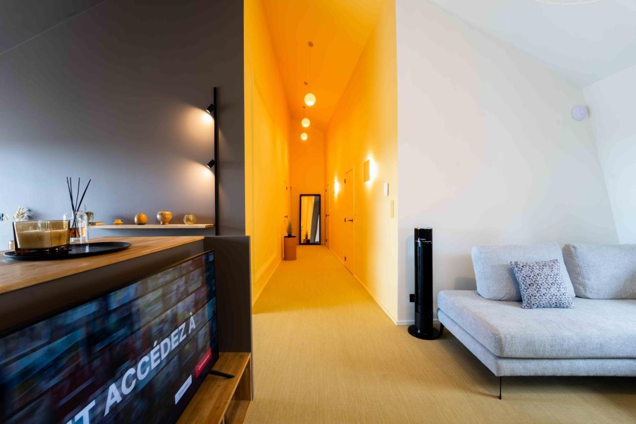 Luxury Penthouse & Terrace - Mons City Center Εξωτερικό φωτογραφία